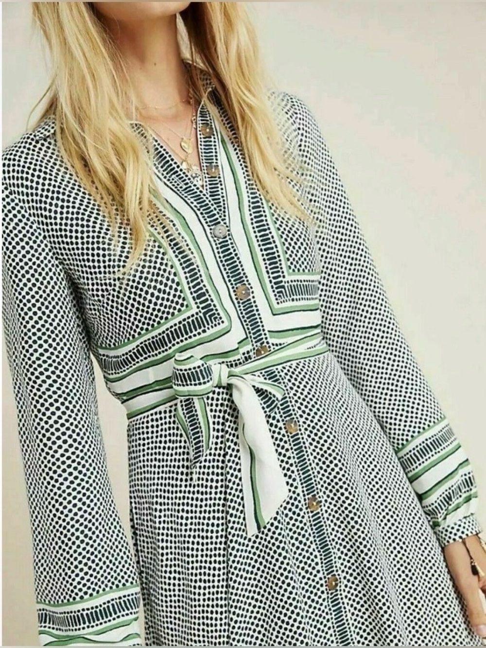 Maeve by Antropologie Maeve Constantine Midi Dress size 8 - Picture 3 of 9